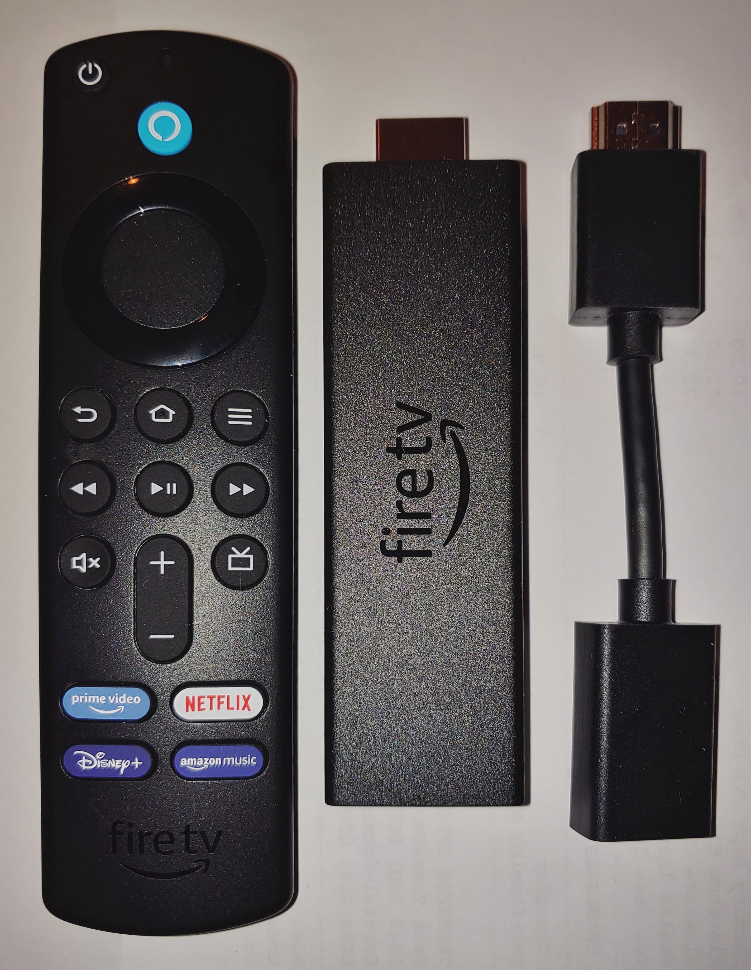 Best IPTV Boxes 2026 — Amazon Fire TV Stick 4K Max, Alexa Voice Remote, and HDMI cable (real IPTV streaming hardware)